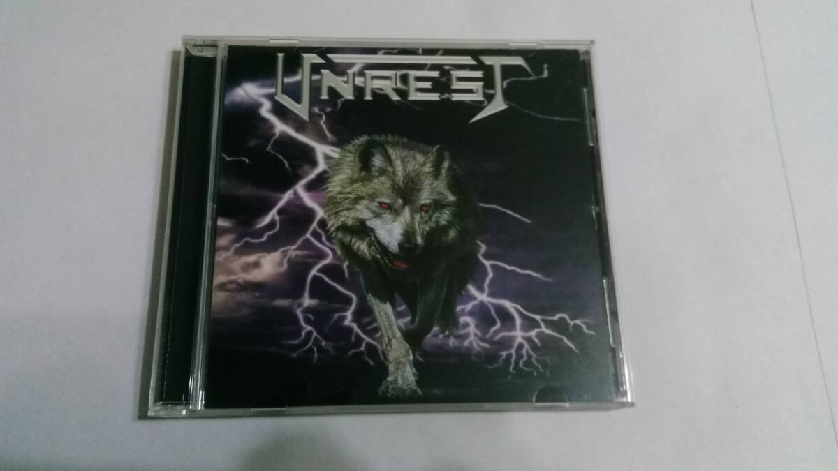 送料込 Unrest - Watch Out☆Running Wild DIO Warlock Helloween Metal Church Accept Saxon Judas Priest Grave Digger 拍卖