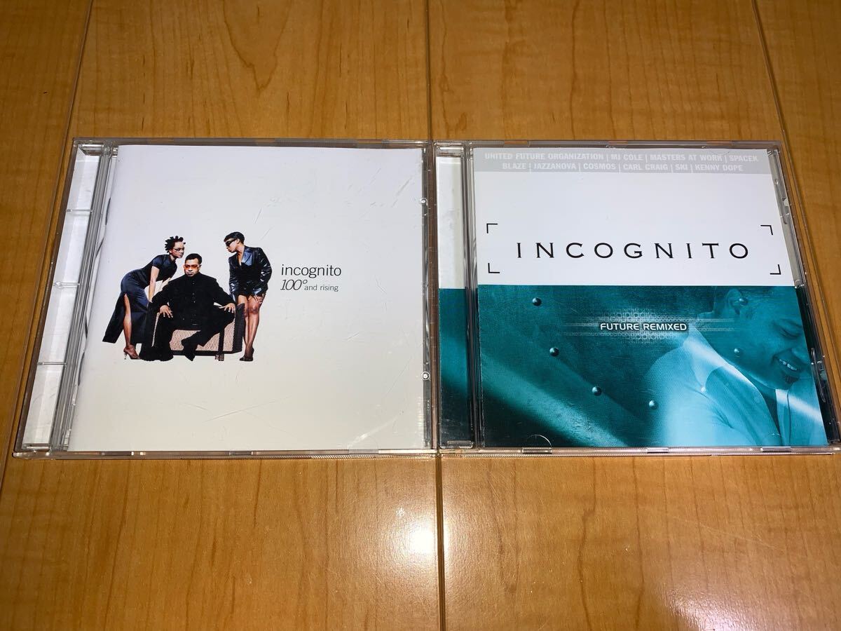 【即決送料込み】インコグニート / Incognito アルバム2枚セット / 100° And Rising / Future Remixed 輸入盤CD拍卖