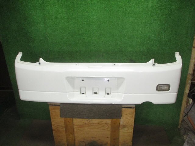 4kurudepa H18年 ミニカ GBD-H42V リア バンパー MR476818 グレー W09 H47V H42A H47A拍卖