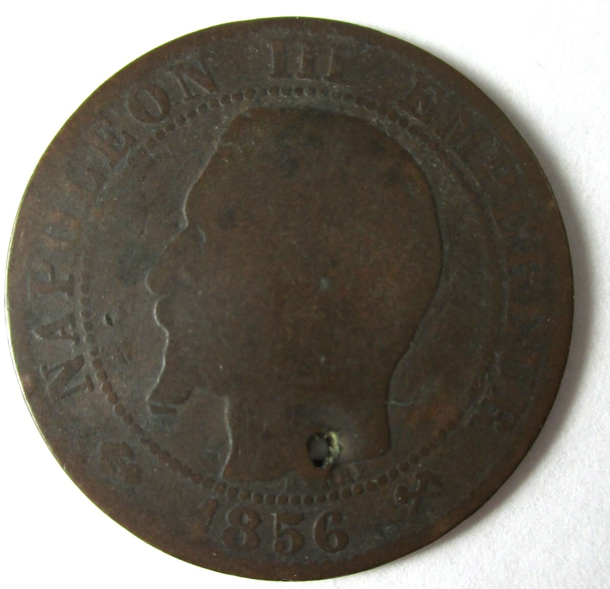 M-975 フランス 5サンチーム硬貨 コイン 1856拍卖