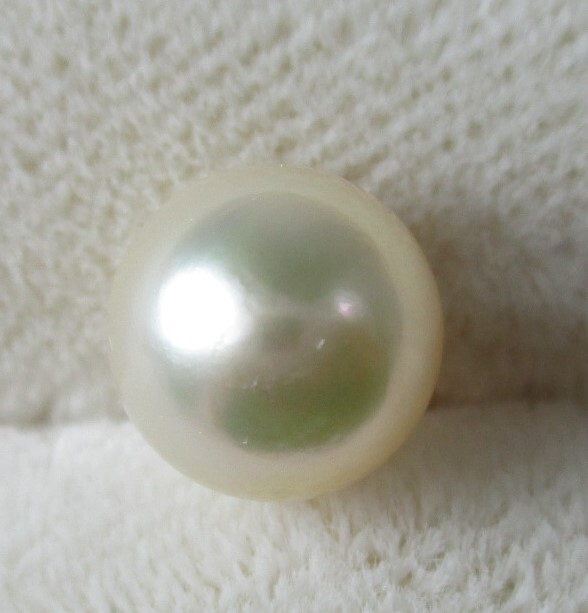 J-388 あこや真珠 パール 片穴7.6㎜ ルース拍卖