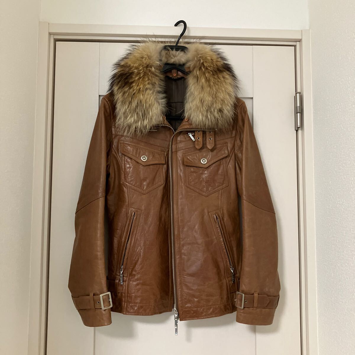 アトリエサブメン レザージャケット ライダースジャケット拍卖