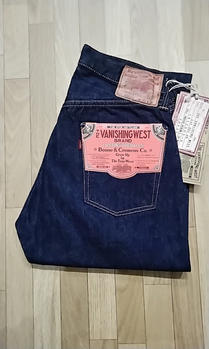 FREEWHEELERS フリーホイーラーズ THE VANISHING WEST "Lot 601 XX MODEL" (14oz INDIGO WASH) #1412003-S拍卖