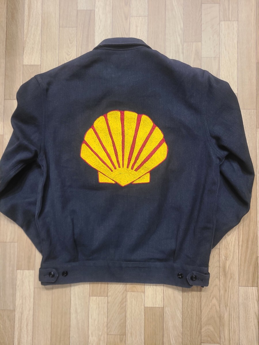 VINTAGE スペシャル 1960s MADEWELL社ボディー whip cord zip ワーク ブルゾン サイズ36 ビンテージ 刺繍 SHELL ジャケット拍卖