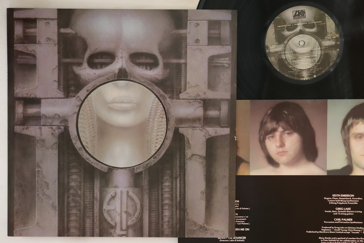 米LP Emerson Lake & Palmer Brain Salad Surgery SD19124 ATLANTIC /00260拍卖