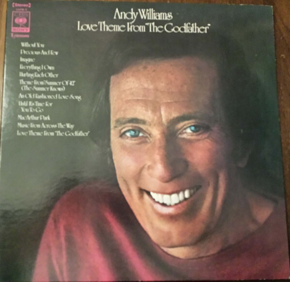 LP/GF Andy Williams Love Theme From The Godfather SOPM8 CBS SONY Japan /00400拍卖