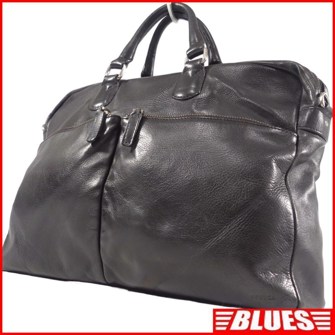 即決★KEYUCA★オールレザービジネスバッグ ケユカ メンズ 黒 本革 ブリーフケース 本皮 通勤 カバン 出張 鞄 かばん レディース拍卖