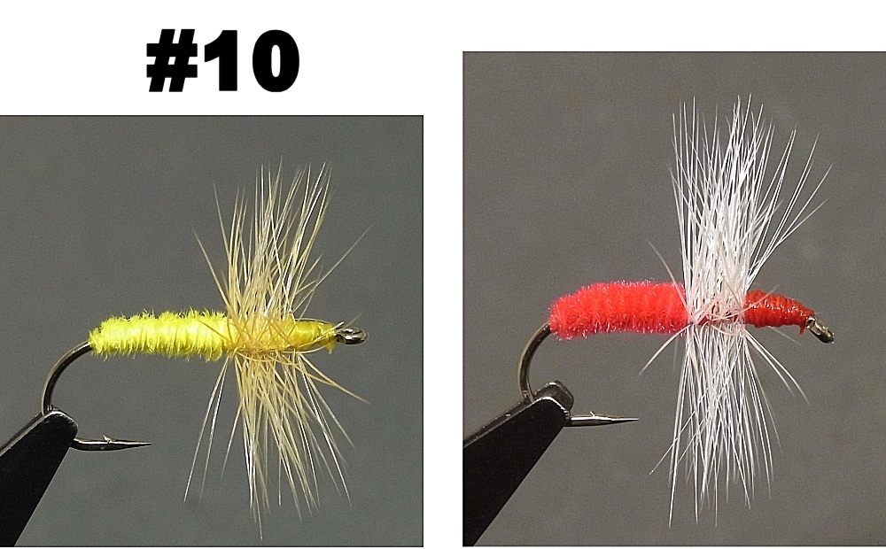 テンカラ/フライ #10 2パターン 各5本 ②拍卖