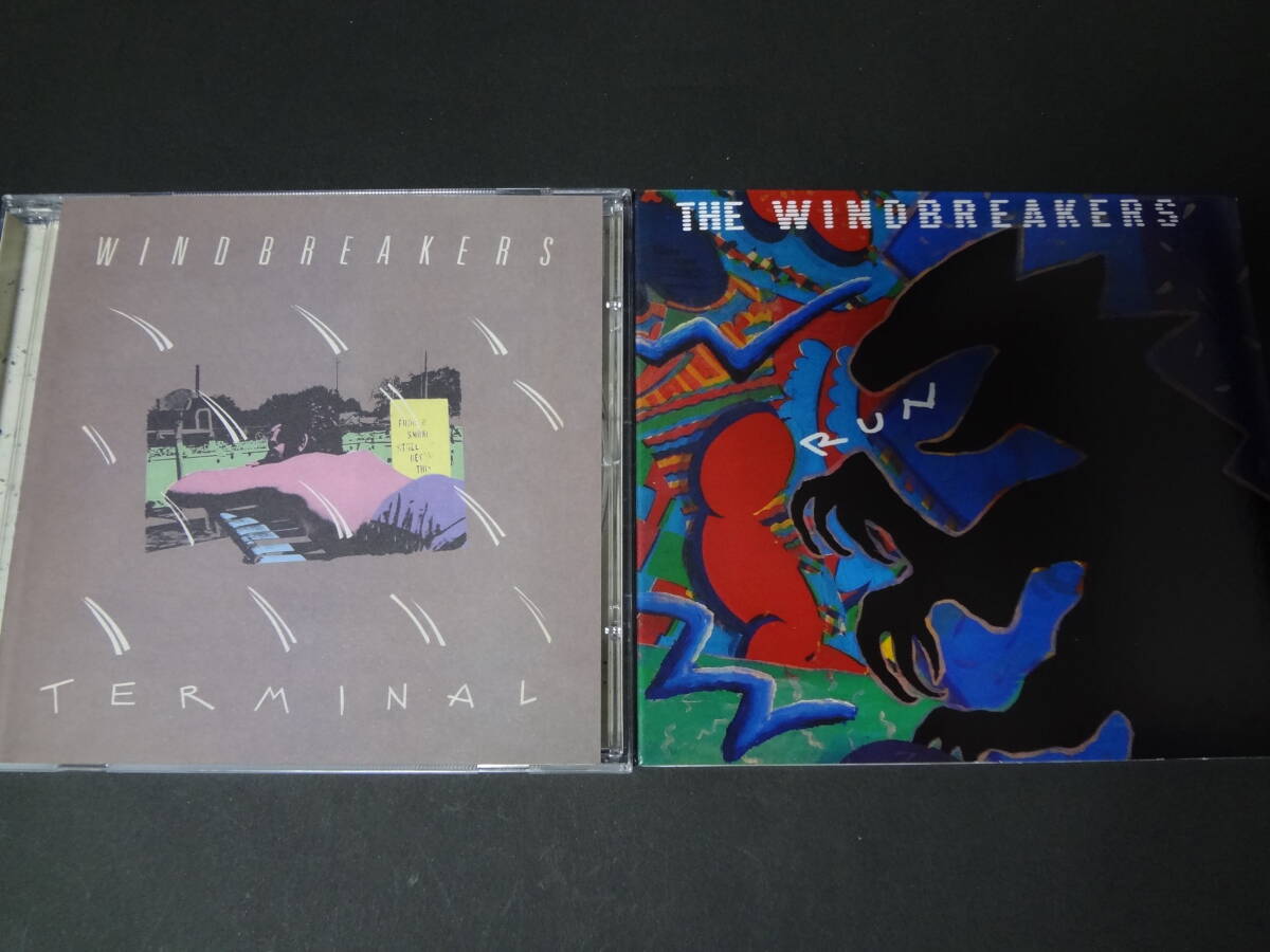 THE WINDBREAKERS / terminal, run CD x2 パワーポップ ギターポップ オルタナ mitch easter big star let's active tim lee 3 bark拍卖