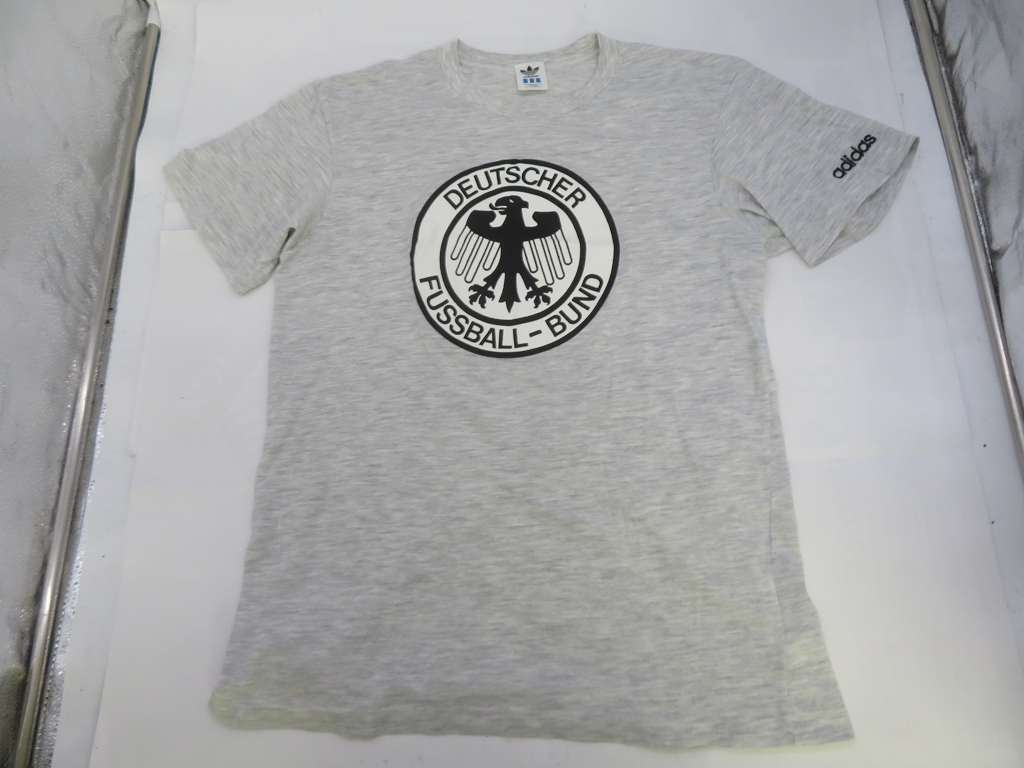 JM10★Adidas アディダス Tシャツ トップス グレー 半袖 古着拍卖