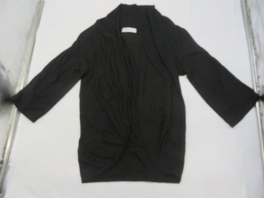 JM92★BRICK HOUSE ブリックハウス カーディガン ブラック Lサイズ 古着拍卖
