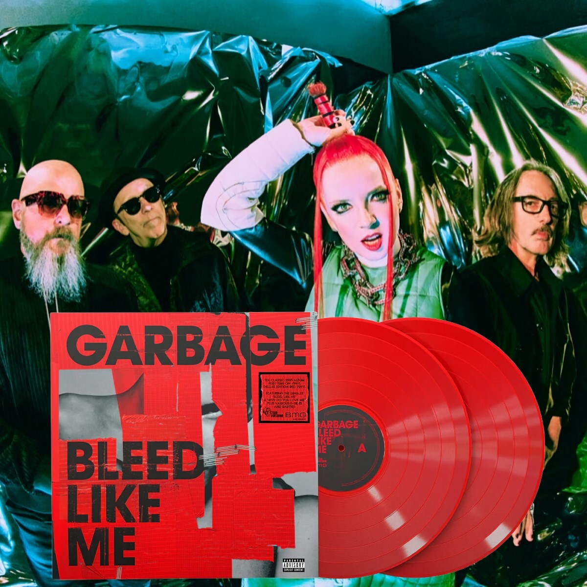 ♪未開封シールド/限定盤♪Garbage - Bleed Like Me (Red Vinyl)/Dave Grohl/Alanis Morissette/Hole/No Doubt拍卖