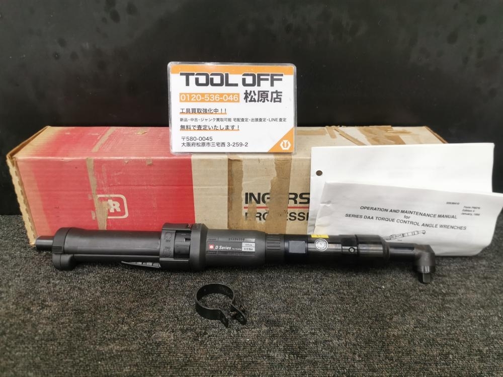 013♪未使用品♪IR インガソールランド INGERSOLLRAND エア式ナットランナー DAA9N2S6 差込角9.5sp ※長期保管品 検査日1995年9月拍卖
