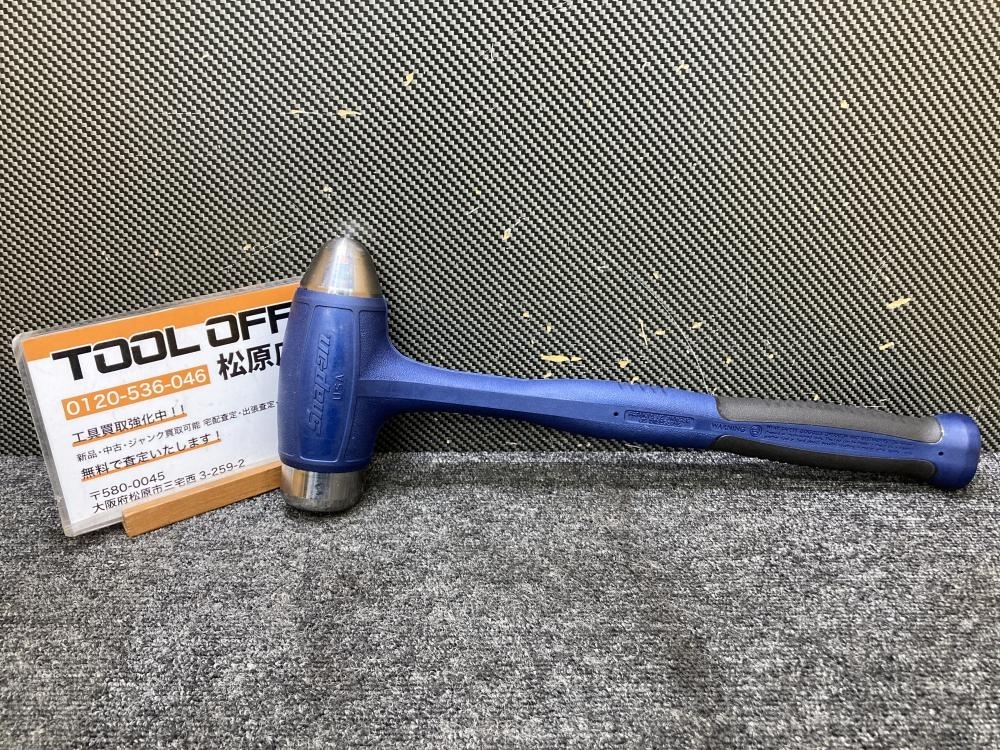 013♪未使用品♪Snap-on スナップオン 40オンス ボールピンデッドブローハンマー HBBD40 ブルー 長期保管品 ※USA拍卖