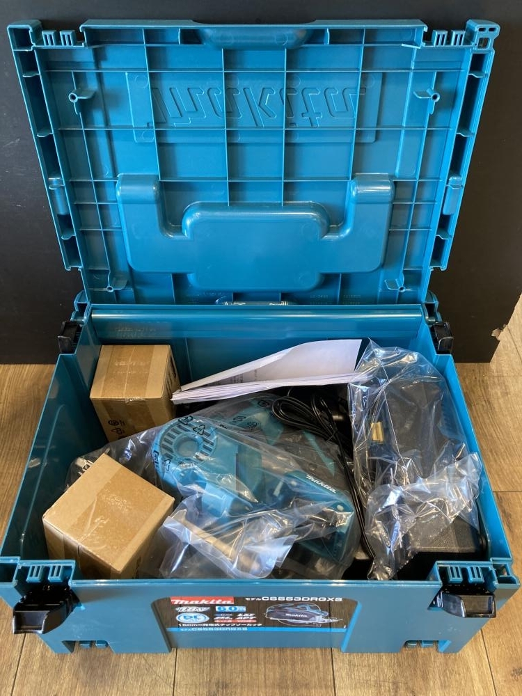 008●未使用品・即決価格●マキタ 150mm充電式チップソーカッタ CS553DRGXS拍卖