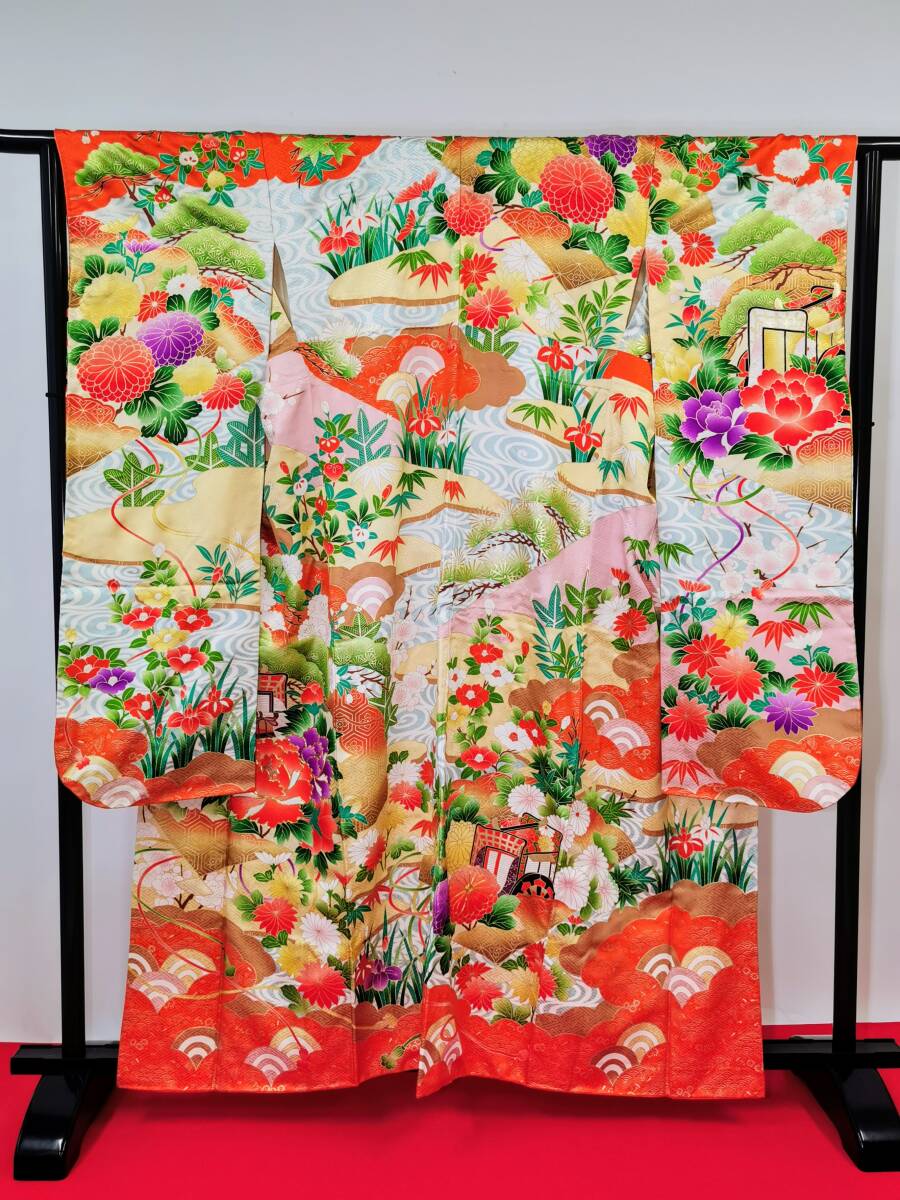 振袖 結婚式 卒業式 成人式 リユース◆243 拍卖