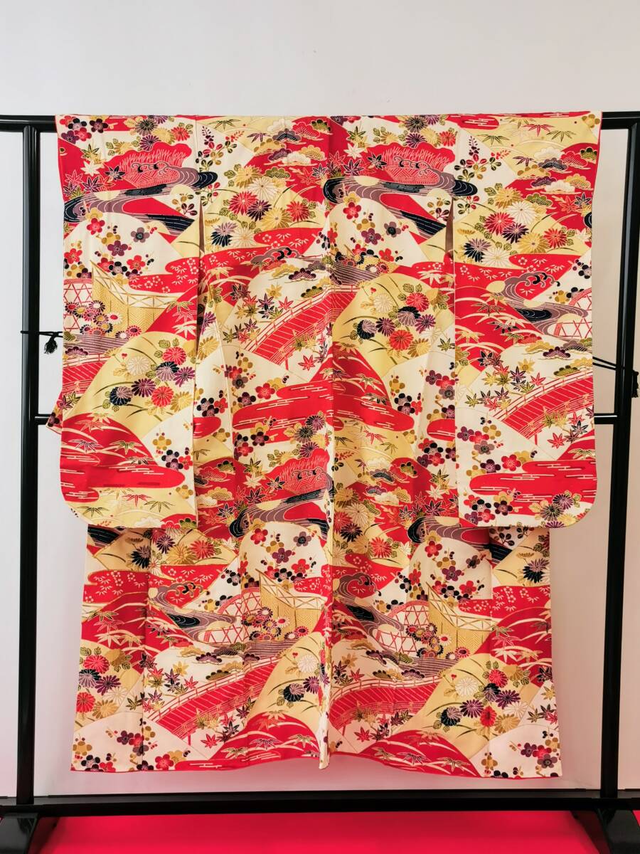 振袖 結婚式 卒業式 成人式 リユース★250 拍卖