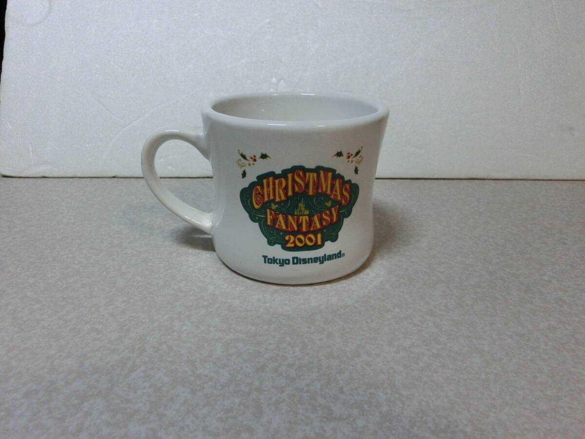 ★TDL 東京ディズニーランド スーベニアカップ クリスマスファンタジー2001   拍卖