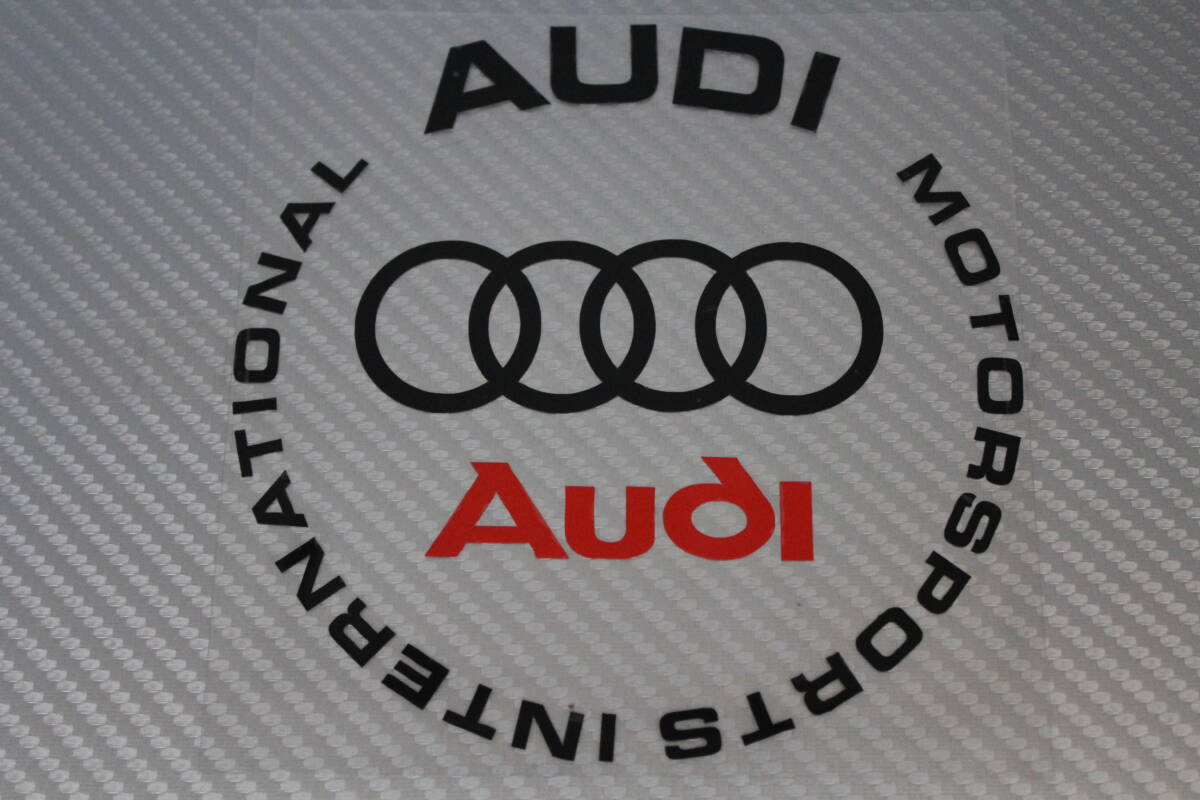 無料匿名配送 アウディ 反射ステッカー ブラック AUDI 燃料タンクふたに 切り文字タイプ拍卖