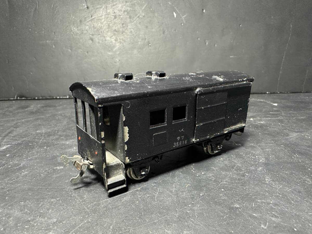 ★コレクター必見!! 昭和レトロ 当時物 TER エンドウ ワフ 35616 貨車 車両 黒 HOゲージ ブラック 鉄道模型 パーツ 部品 希少 レア V999拍卖