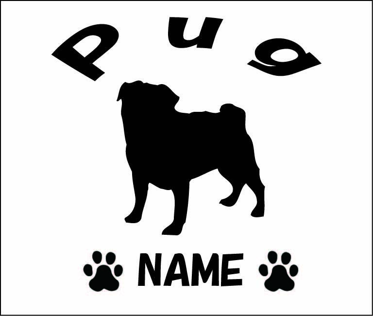 CS-0013 44 ドックステッカー パグ拍卖