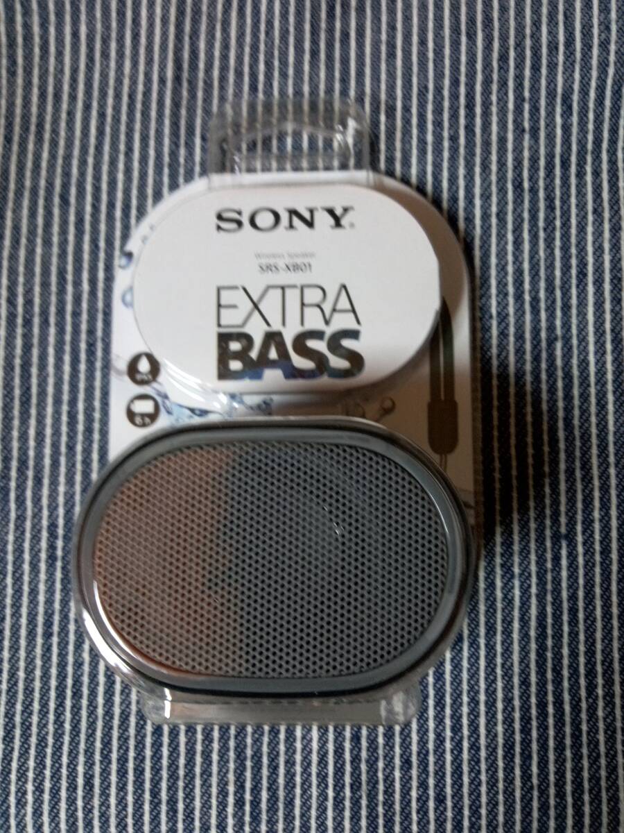 SONY EXTRA BASS ワイヤレス ポータブルスピーカー SRS-XB01 ブラック拍卖