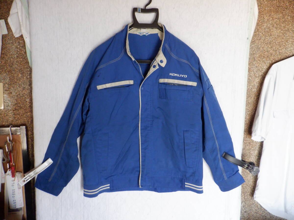 コクヨ株式会社 KOKUYO 作業ジャンパー ブルー Mサイズ 企業物 レア品拍卖