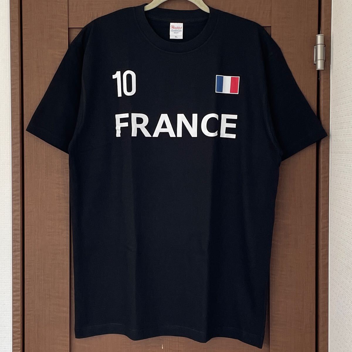 Tシャツ XLサイズ フランス メンズ レディース サッカー ラグビー 自転車 ロードバイク France ティシャツ 半袖拍卖