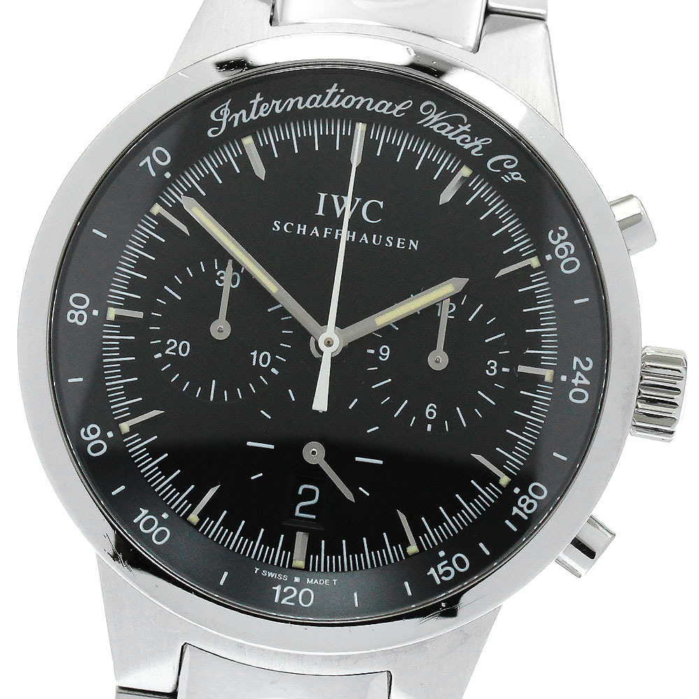 IWC IWC SCHAFFHAUSEN IW372702 GST クロノグラフ クォーツ メンズ 良品 保証書付き_867830拍卖