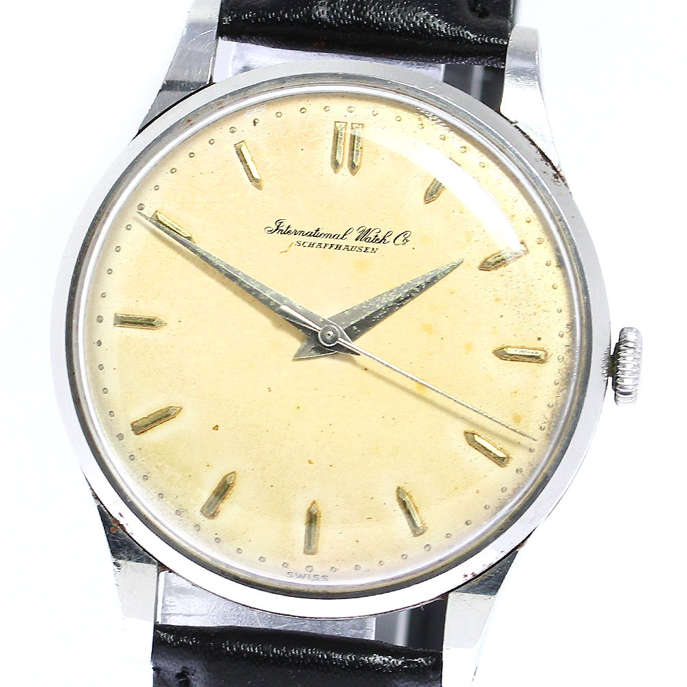 IWC IWC SCHAFFHAUSEN オールドインター Cal.89 手巻き メンズ _775321拍卖