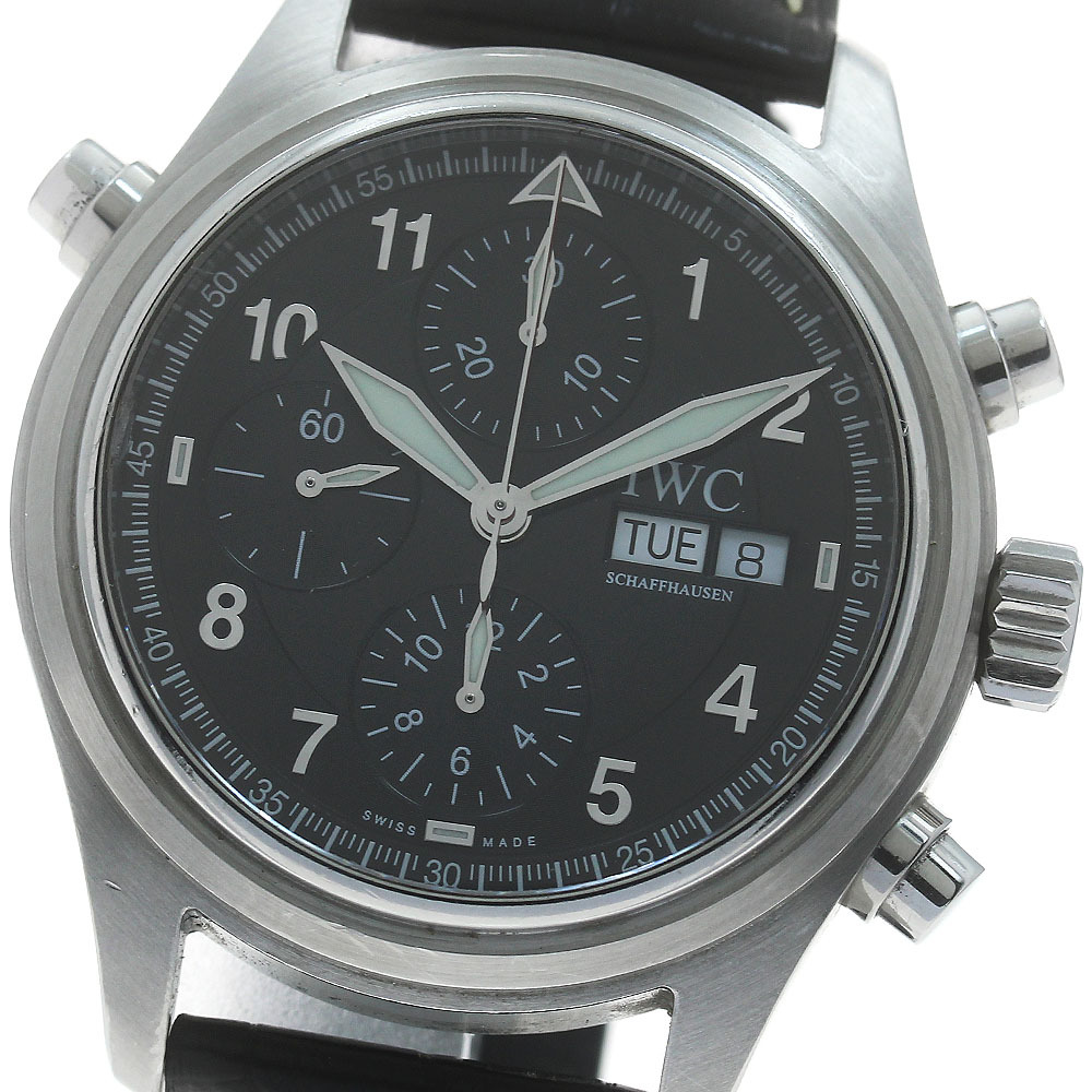 IWC IWC SCHAFFHAUSEN IW371333 スピットファイア ドッペル クロノグラフ 自動巻き メンズ _876423拍卖