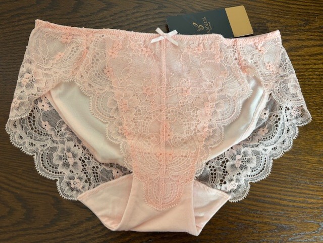 ☆即決*新品【BRADELIS NY ブラデリス ニューヨーク】ショーツ*ビキニ*ピンクベージュ*ナイロン 綿 その他*Lサイズ☆拍卖