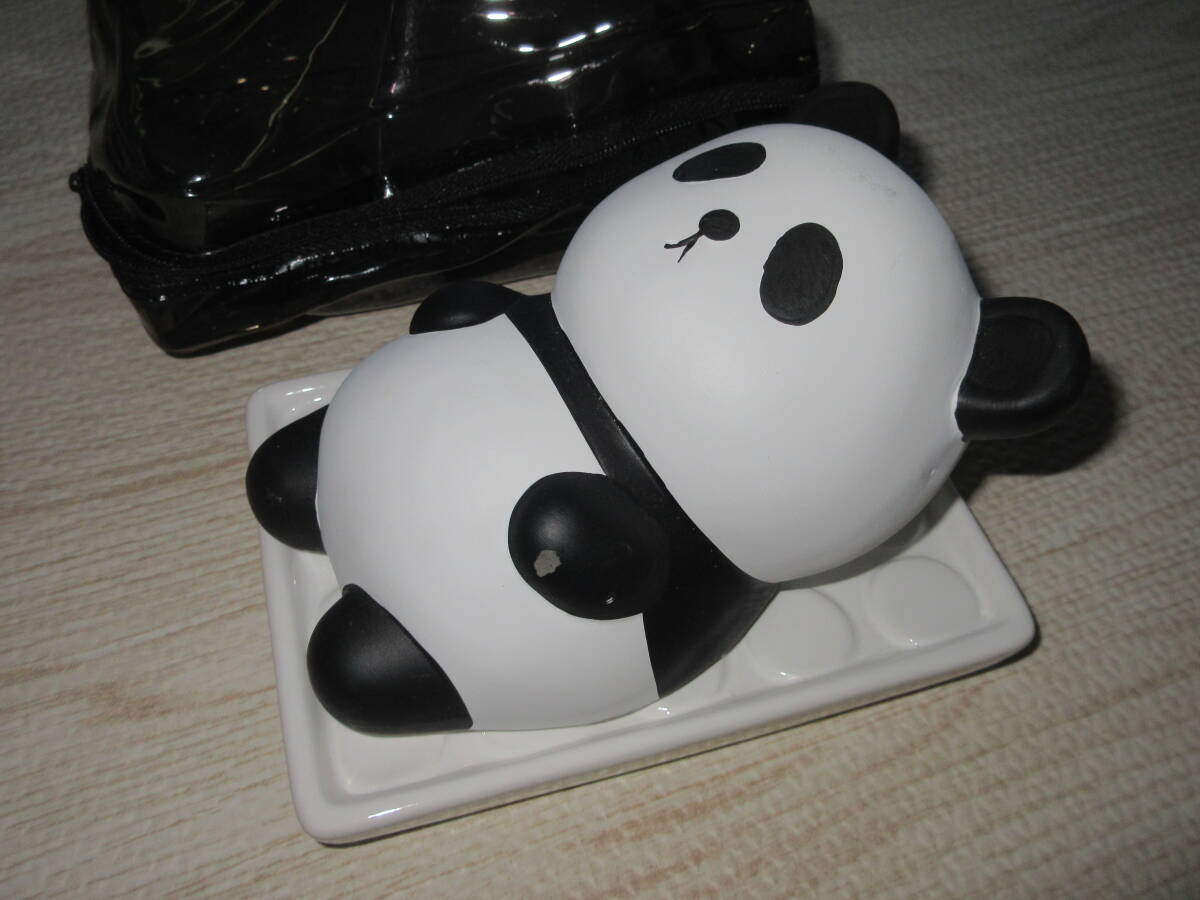 R070210 断捨離 処分「パンダ素焼き 加湿器 電気を使用しない 自然加湿」保管品 未使用 拍卖
