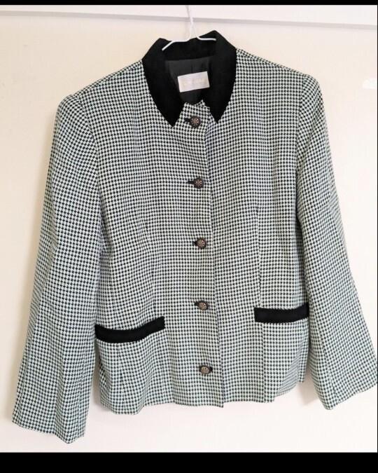 ジャケット チェック レディース モネブティック拍卖