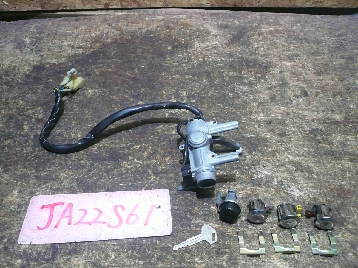 S61 本州送料1000円 ジムニー JA22 キーシリンダー 5MT拍卖