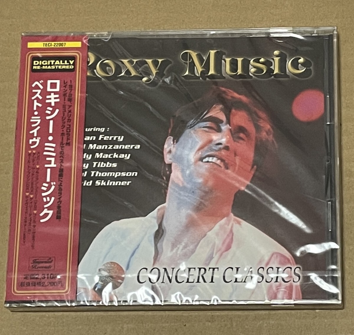未開封 送料込 Roxy Music - ロキシー・ミュージック・ベスト・ライヴ CD / Concert Classics / TECI22007拍卖
