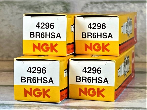 NGK BR6HSA (4296) 4個セット 新品 送料込 ホンダ ディオフィット ('97.6~'02) AF27 適合拍卖