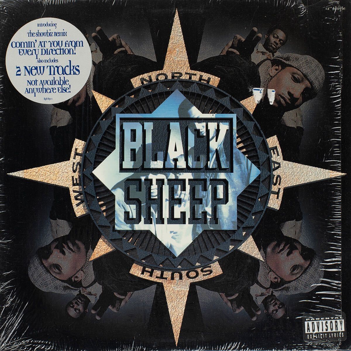 US盤Black Sheep North South East West ハイプステッカー Vinylレコード拍卖