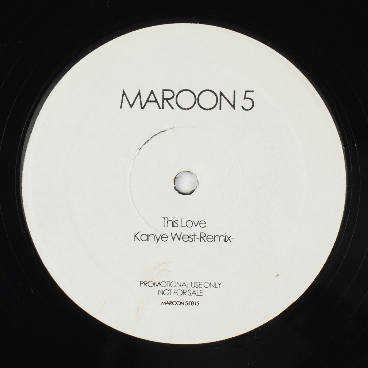 Maroon 5 This Love Kanye West Remix Vinylレコード拍卖