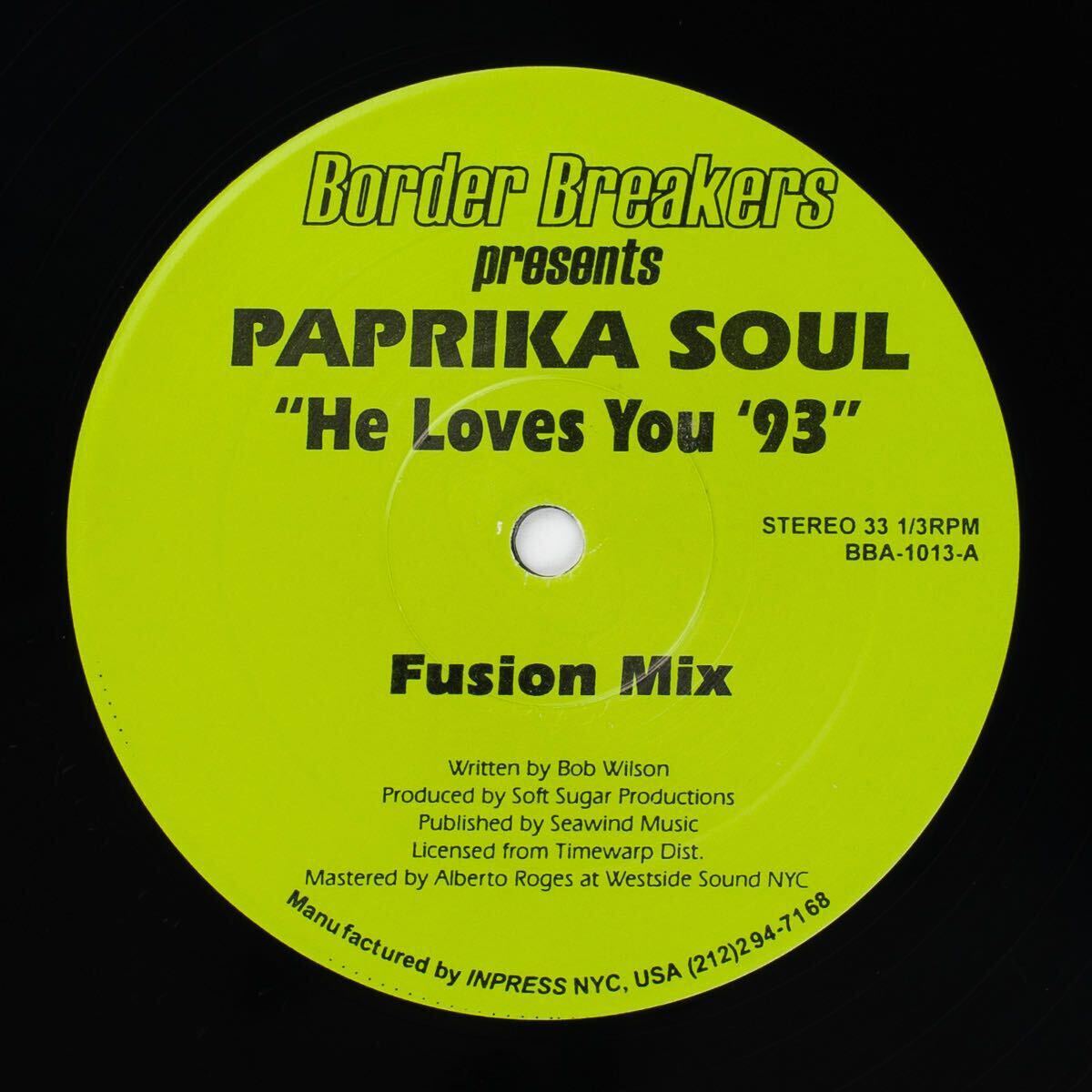 Paprika Soul He Loves You Vinyl レコード拍卖