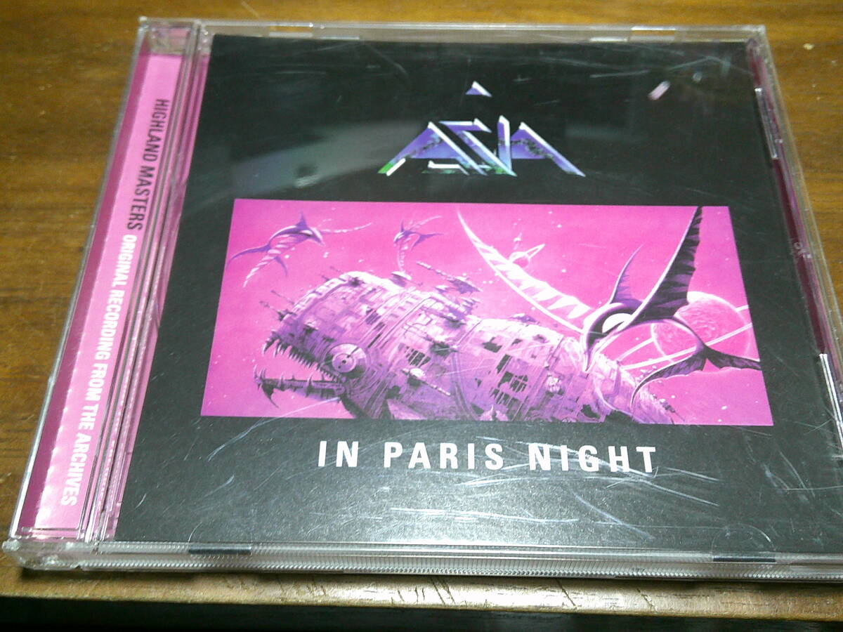 ASIA《 In Paris Night 》★ライブ拍卖