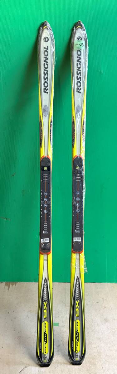 【未使用・デッドストック・ヴィンテージ】 ROSSIGNOL X9  188cm(105-66-95)未開封 プレート付き 錆有り H-23拍卖