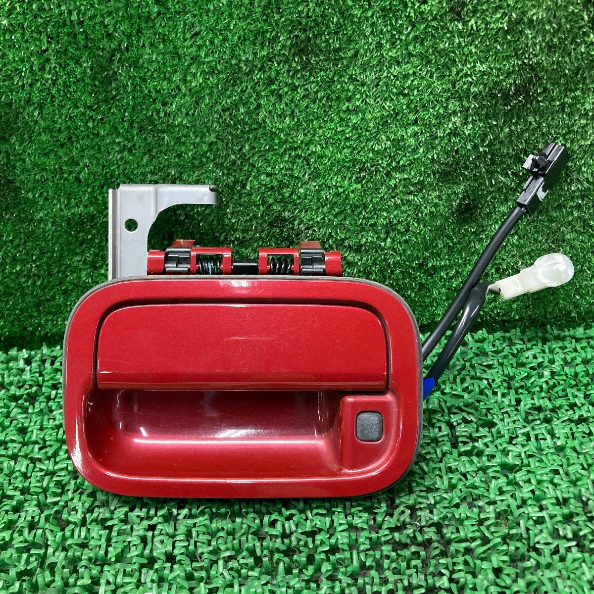 ♪♪スペーシア XS MK42S リアゲート アウターハンドル バックドア カラー ZLB レッド系(W1431)♪♪拍卖