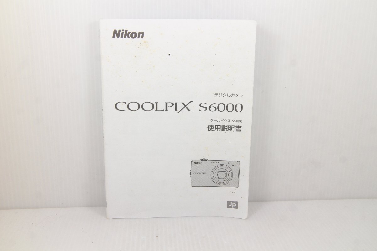 M160☆☆中古説明書★オリジナル★ニコン COOLPIX S6000拍卖