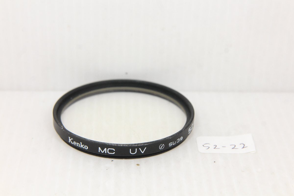 M80-52-22☆☆52mmフィルター ケンコー MC UV拍卖