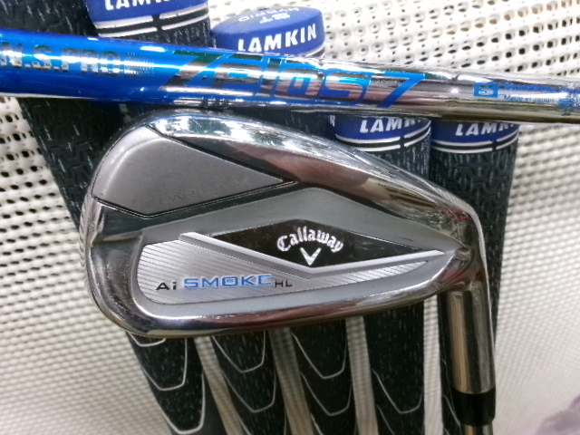 ■192■中古■パラダイム Aiスモーク HL アイアン■PARADYM Ai SMOKE HL■7本(5~P.A)■ゼロス7■フレックスS■拍卖