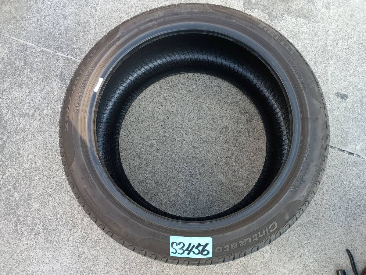 PIRELLI ピレリ CintuRatoP7 チントゥラートP7 20インチ タイヤ 1本のみ 285/40 R20 108Y S3456拍卖