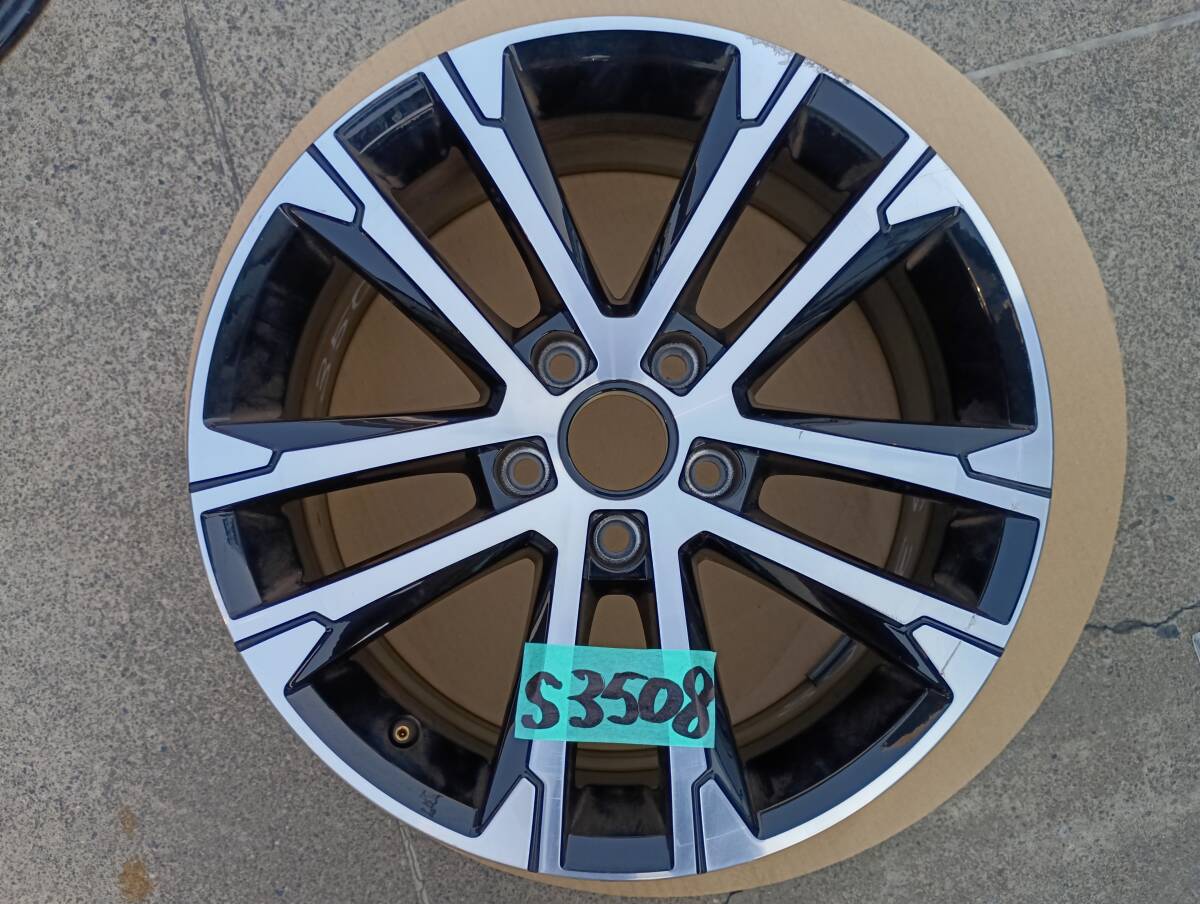 VW フォルクスワーゲン GOLFⅦ ゴルフ7 純正 17インチホイール 1本のみ 5G0601025AS 7J×17H2 ET49 S3508拍卖