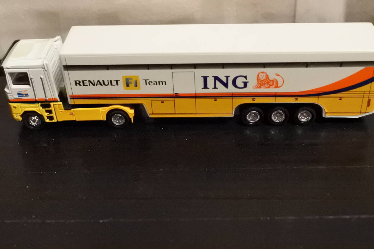 NEW RAY ING ルノーF1チーム2008チームトランスポーター 1/87 拍卖