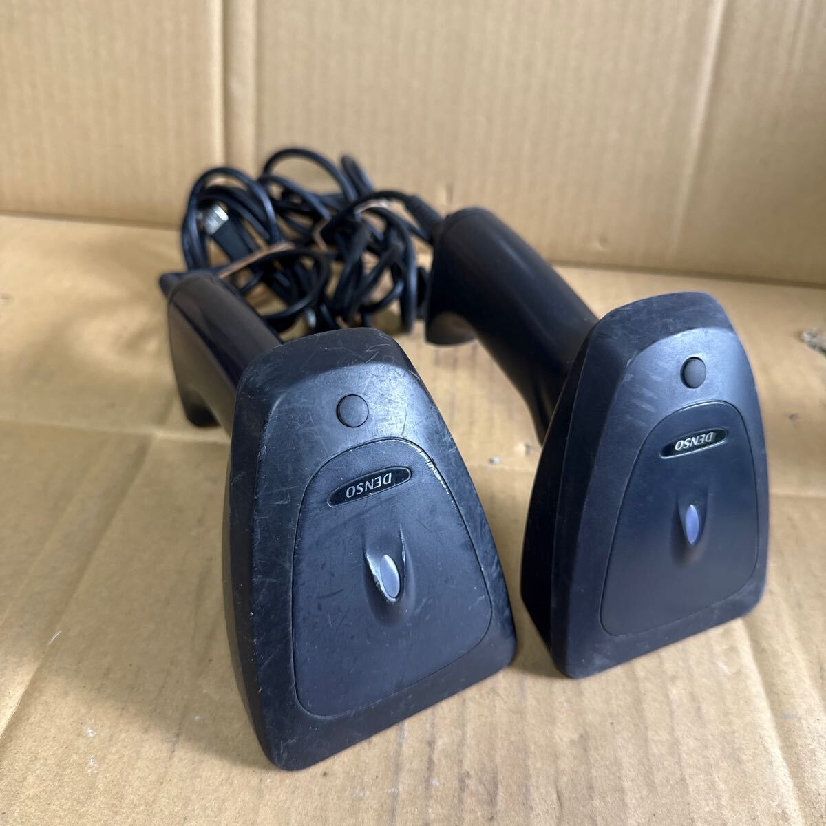 (T-103)DENSO/デンソー コードハンディスキャナ ★GT10Q-SU★GT10Q-SR 【動作確認済】2台セット拍卖